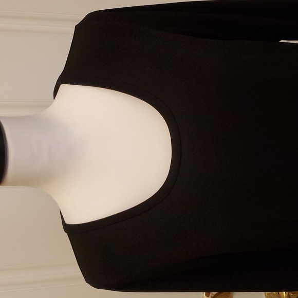 2 piece Susan Graver top and long sheer Vest - Picture 3 of 13